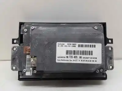 Second-hand car spare part multifunction display for citroen ds4 (nx_) 1.6 thp 155 oem iam references 9673540580  
