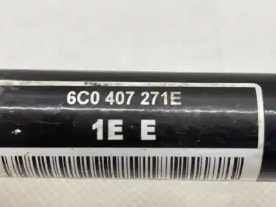 Автозапчастина б/у передня ліва трансмісія для seat ibiza (6j5) reference посилання на oem iam 6c0407271e  