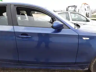 Peça sobressalente para automóvel em segunda mão porta dianteira direita por bmw serie 1 berlina (e81/e87) 116i referências oem iam 