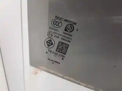 Peça sobressalente para automóvel em segunda mão vidro traseiro direito por mg zs luxury 106 cv / 78 kw referências oem iam 43r000090