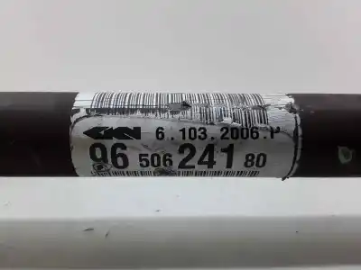 Автозапчастина б/у передня права трансмісія для citroen c3 hdi 70 furio посилання на oem iam 9650624180  