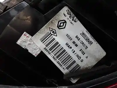 Gebrauchtes Autoersatzteil heckleuchte rechts zum renault clio iv business oem-iam-referenzen 265509846r  