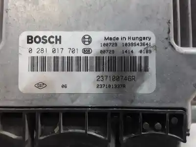 Second-hand car spare part ecu engine control for renault koleos i expression 150 cv / 110 kw oem iam references 237100746r  