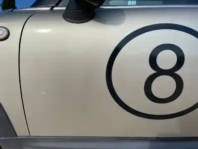 Second-hand car spare part left front door for bmw mini r56 cooper oem iam references   