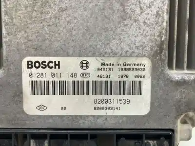 Автозапчастина б/у ебу контролер двигуна для renault laguna ii bg0 authentique посилання на oem iam 8200311539  