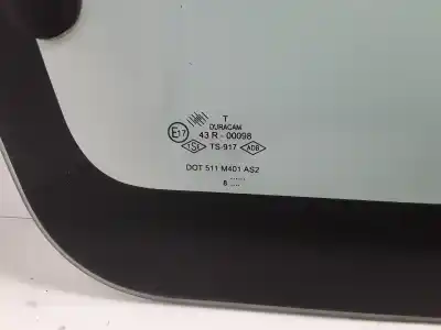 Peça sobressalente para automóvel em segunda mão vidro dianteiro esquerdo por dacia logan básico referências oem iam 43r00098