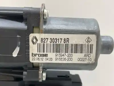 Автозапчасти б/у мотор заднего правого стекла за renault scenic iii expression ссылки oem iam 827303178r  