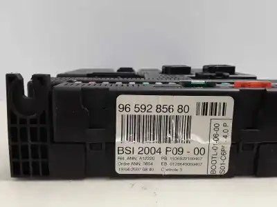 Second-hand car spare part fuse box unit for citroen c4 berlina vtr plus oem iam references 9659285680