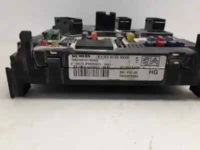 Peça sobressalente para automóvel em segunda mão caixa de fusíveis e relés por citroen c3 1.4 hdi 16v sx plus referências oem iam 9652474380  