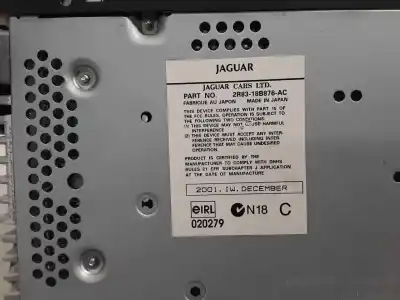 Автозапчасти б/у аудиосистема / радио cd за jaguar stype 3.0 v6 ссылки oem iam 2r8318b876ac