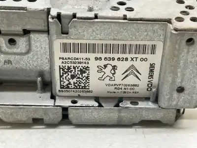 Second-hand car spare part audio system / radio cd for citroen jumpy hdi 120 atlante combi oem iam references 96639628xt  