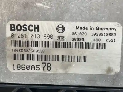 Pezzo di ricambio per auto di seconda mano centralina motore per mitsubishi outlander (cw0) 2.0 di-d invite riferimenti oem iam 0281013890  