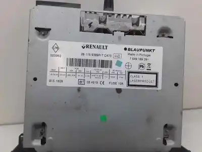 Second-hand car spare part Audio System / Radio Cd for RENAULT MEGANE II BERLINA 5P Confort Expression OEM IAM references 7649189391  