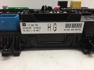 Автозапчастина б/у реле/запоперівник для opel zafira b zafir b посилання на oem iam 13206759  