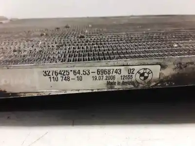 Автозапчасти б/у конденсатор / радиатор кондиционера воздуха за BMW SERIE 1 BERLINA (E81/E87) 118d ссылки OEM IAM 696874302  