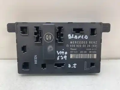 Piesă de schimb auto la mâna a doua Unitate De Control închidere pentru CLASE C VITO W639 BASIC. COMBI 111 CDI Compacto 639.601 Referințe OEM IAM 639820002603  