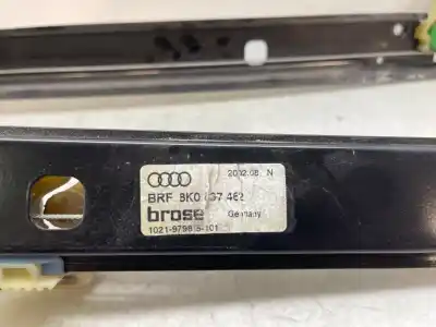 Second-hand car spare part passenger side right window regulator for audi a4 ber. (b8) s line sportpaket / plus oem iam references 8k0837462  