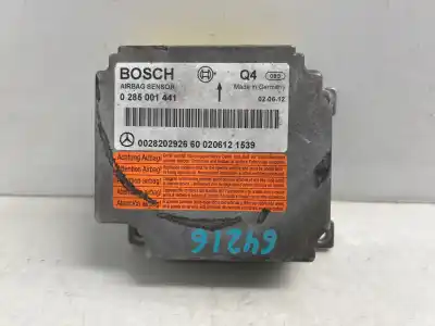 Pezzo di ricambio per auto di seconda mano centralina airbag per mercedes-benz clase e w211 berlina e 200 compressor 211.042 riferimenti oem iam 0285001441