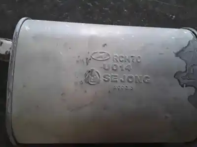 Pezzo di ricambio per auto di seconda mano marmitta posteriore per hyundai coupe (j2) g4cr riferimenti oem iam rcm70u014