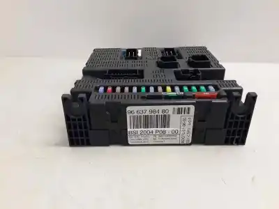 Second-hand car spare part fuse box unit for peugeot partner (s2) combi pro oem iam references 9663798480  