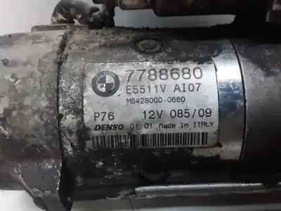Peça sobressalente para automóvel em segunda mão motor de arranque por bmw x3 (e83) 2.0 sd referências oem iam 7788680  