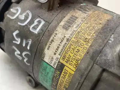 Second-hand car spare part air conditioning compressor for opel astra 1.6 g oem iam references 09165714  