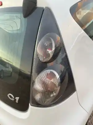 Автозапчасти б/у правый задний фонарь за citroen c1 (pm_, pn_) 1.4 hdi ссылки oem iam  Автозапчасти б/у правый задний фонарь за citroen c1 (pm_, pn_) 1.4 hdi ссылки oem iam