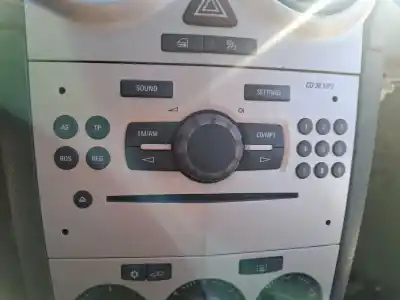 Second-hand car spare part radio control switch for opel corsa d corsa d oem iam references 