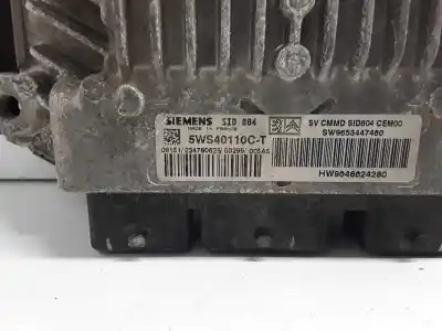 Peça sobressalente para automóvel em segunda mão centralina de motor uce por citroen c3 hdi 70 furio referências oem iam 9648624280