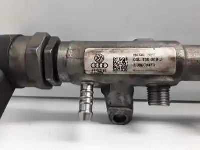 Peça sobressalente para automóvel em segunda mão RÉGUA / RAMPA DE INJETORES por FORD MONDEO BERLINA (GE) Ambiente (06.2003->) (D) Referências OEM IAM 03L130089J  