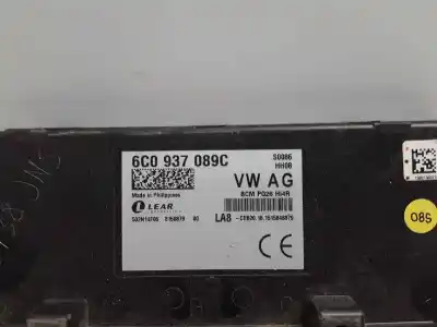 Second-hand car spare part fuse box unit for seat ibiza (6j5) reference oem iam references 6c0937089c  