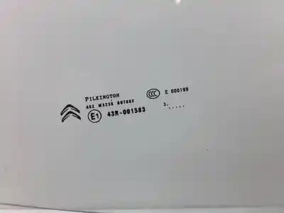 Pièce détachée automobile d'occasion vitre de porte arriere gauche pour citroen c4 lim. (08.2010->) références oem iam e143r001583