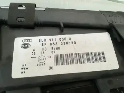 Pezzo di ricambio per auto di seconda mano faro anteriore destro per audi a3 (8l) 8l riferimenti oem iam 8l0941030a  