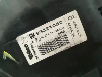 Peça sobressalente para automóvel em segunda mão farol / farolim esquerdo por opel meriva blue line referências oem iam 1216153  