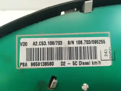 Peça sobressalente para automóvel em segunda mão quadrante por peugeot 407 sport referências oem iam a2c53106703  