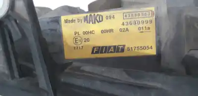 Pezzo di ricambio per auto di seconda mano faro anteriore destro per fiat doblo monospace (119_, 223_) 1.3 jtd riferimenti oem iam 51755054  