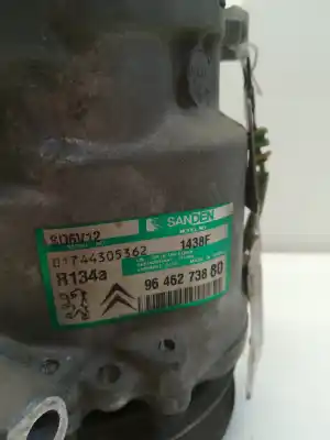Second-hand car spare part air conditioning compressor for citroen c2 1.4 hdi oem iam references 9646273880  