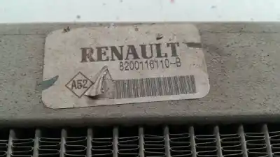 Second-hand car spare part water radiator for renault clio ii fase ii (b/cb0) base authentique 65 cv / 48 kw oem iam references 8200116110b  