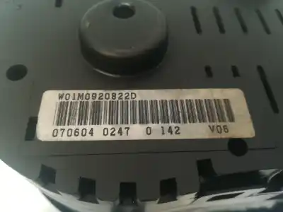 Second-hand car spare part dashboard for seat leon (1m1) * oem iam references w01m0920822d  