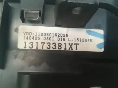 Peça sobressalente para automóvel em segunda mão quadrante por opel meriva * referências oem iam 13173381xt  