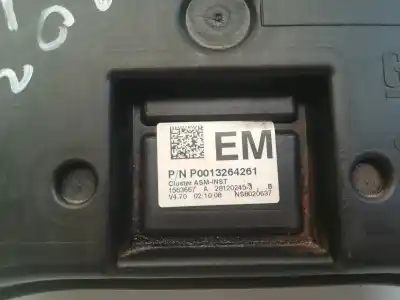 Pezzo di ricambio per auto di seconda mano pannello degli strumenti per opel corsa d s-d pd11 riferimenti oem iam p0013264261  