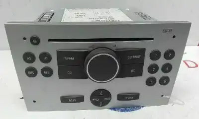 Peça sobressalente para automóvel em segunda mão Sistema De áudio / Rádio Cd por OPEL MERIVA * Referências OEM IAM   