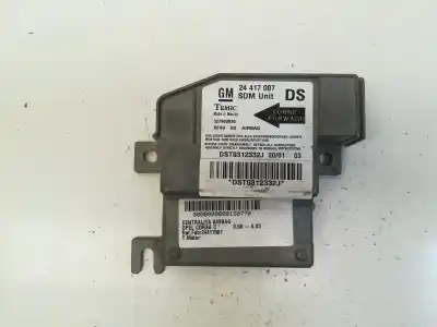 Pezzo di ricambio per auto di seconda mano centralina airbag per opel corsa c corsa c riferimenti oem iam 24417007  