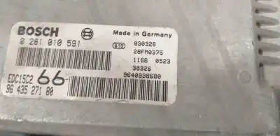 Автозапчастина б/у ебу контролер двигуна для citroen jumpy * посилання на oem iam 9640938680  