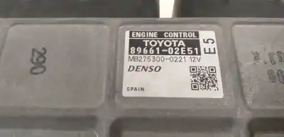 Second-hand car spare part ecu engine control for toyota auris (e18) toyota auris oem iam references 8966102e51  