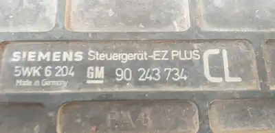 Pezzo di ricambio per auto di seconda mano Centralina Motore per OPEL KADETT E * Riferimenti OEM IAM 90243734  