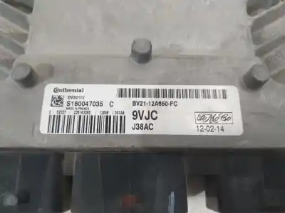 Piesă de schimb auto la mâna a doua unitate de control motor ecu pentru ford fiesta (ccn) black&white edition referințe oem iam 9vjc  