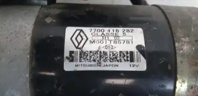 Pezzo di ricambio per auto di seconda mano motorino di avviamento per renault scenic (ja..) 1.9 dci authentique 102 cv / 75 kw riferimenti oem iam 7700116282  