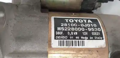 Автозапчастина б/у двигун запускається для toyota yaris (ncp1/nlp1/scp1) 1.0 linea sol посилання на oem iam 281000j010  