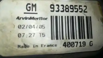 Peça sobressalente para automóvel em segunda mão elevador de vidros dianteiro direito por opel meriva * referências oem iam 93389552  